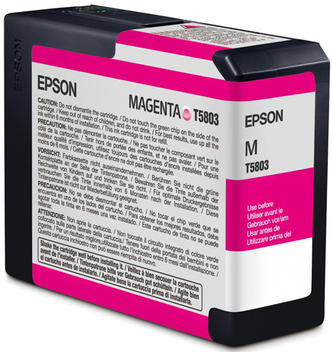  Epson T580A Vivid Magenta 80  (C13T580A00)