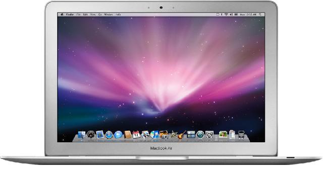  Apple MacBook Air MC233 1.86GHz/2GB/120GB/GeForce 9400M
