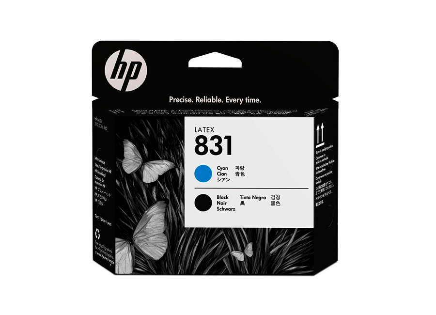   HP Printhead 831 Cyan/Black (CZ677A)