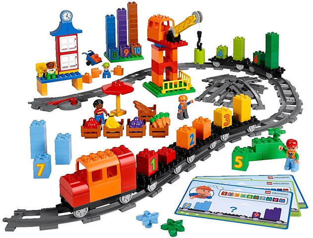 

Математический поезд Duplo