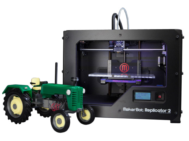 3D  MakerBot Replicator 2