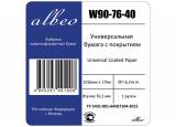    Albeo InkJet Coated Paper-Universal 90 /2, 1.016x175 , 76.2  (W90-76-40)