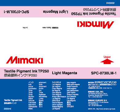  Mimaki TP250 Light Magenta