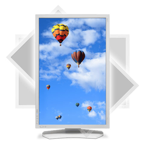   24 NEC MultiSync PA242W silver/white