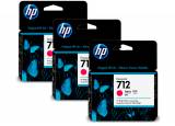   HP DesignJet 712 Magenta 3x29  (3ED78A)