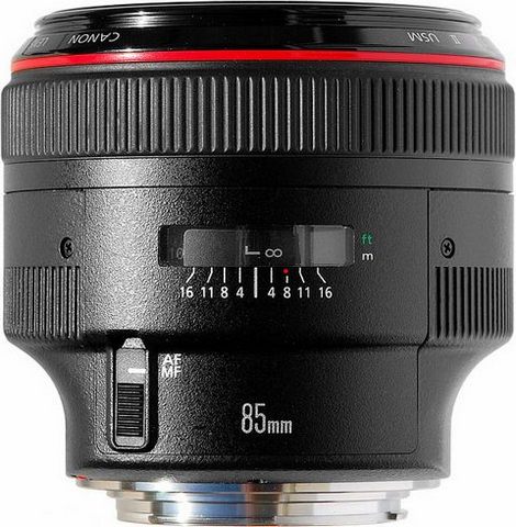  Canon EF 85mm f/1.2L II USM