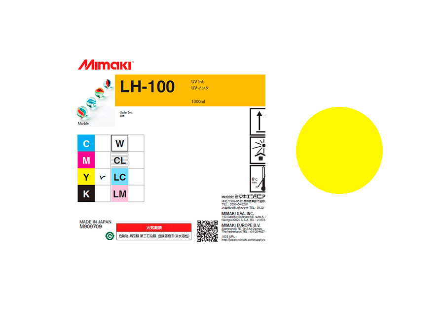   Mimaki LH-100UV LED Yellow, 1000 