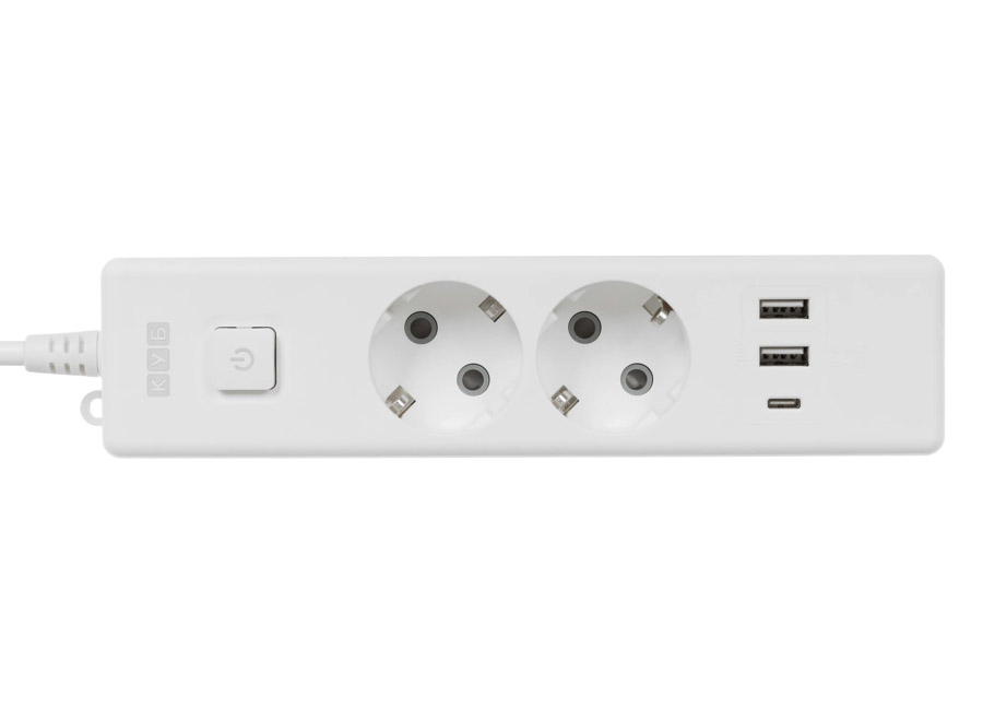 ������� ������  Power Cube PC-4-2M, 1.9 �, 2 ������� � �����������, 3 ����� USB,16�, 3.5���, 3x1.0, �����