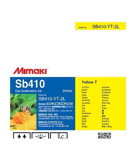 Mimaki SB410 DYE Sublimation ink Yellow 2L