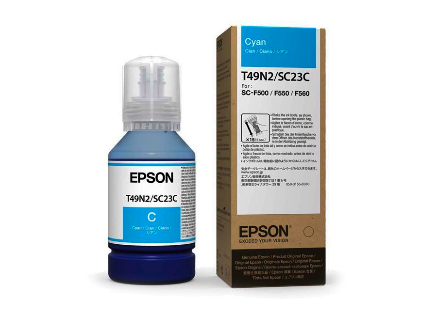    Epson T49N2 Cyan, 140  (C13T49N200)