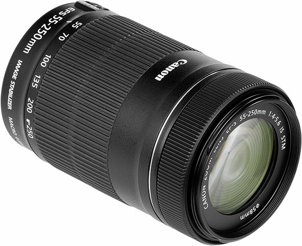  Canon EF-S 55-250mm f/4-5.6 IS STM