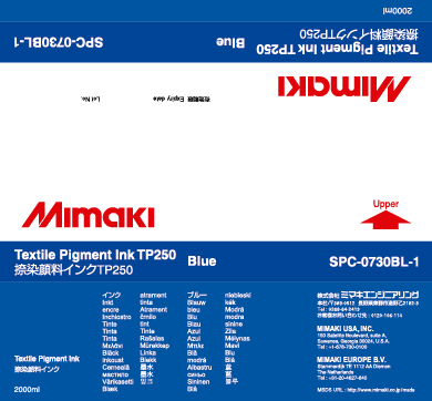  Mimaki TP250 Blue