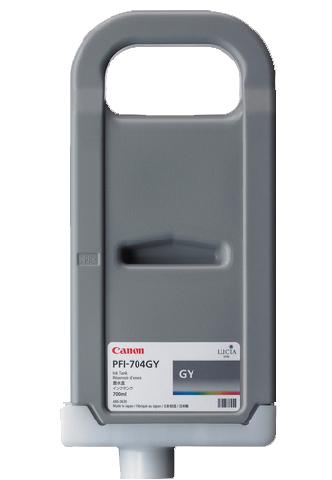  Canon PFI-704GY Gray 700  (3870B005)