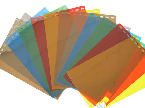 Обложки пластиковые, Прозрачные без текстуры, A4, 0.20 мм, Желтый, 100 шт