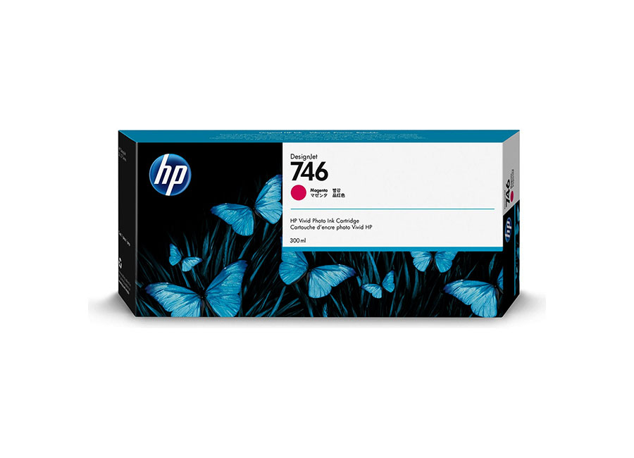  HP 746 DesignJet Magenta 300  (P2V78A)