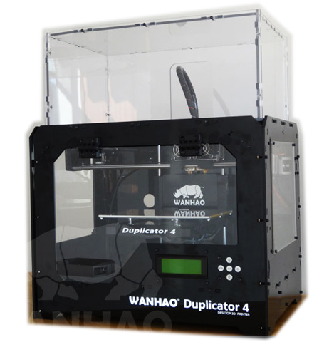 3D  WANHAO Duplicator 4X BLACK DH