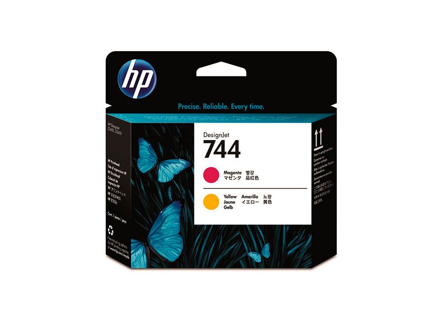   HP Designjet 744 Magenta & Yellow (F9J87A)