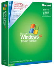 Microsoft Windows XP Home Edition Russian CD w/SP2, PartNumber N09-01034