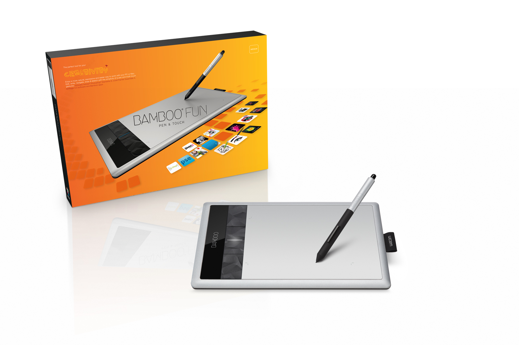   Wacom Bamboo Fun Pen&Touch M (CTH-670S-RUPL)