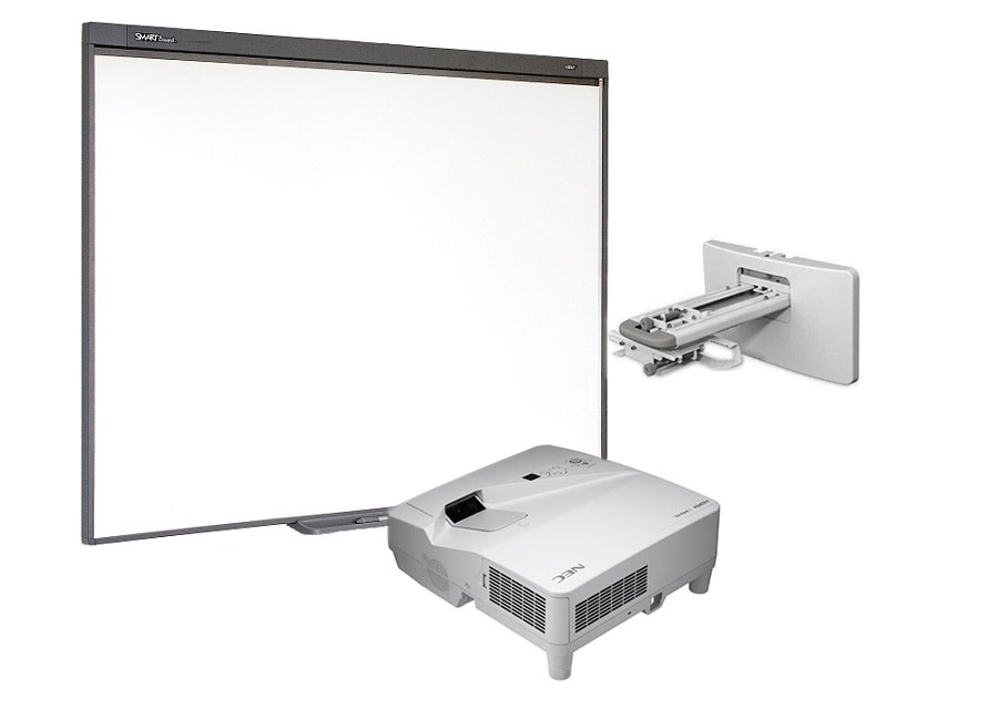   SMART Board SB480    NEC UM301X   NEC NP04WK