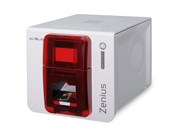 Принтер для пластиковых карт Evolis Zenius Classic Red (YMCKO 200, CardPresso XS)