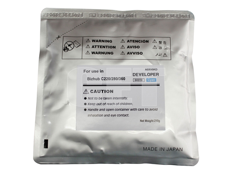 ��������� ��� KONICA MINOLTA Bizhub C220/C280/C360 (CET) Cyan, 210�/���, 114000 ���., CET8433