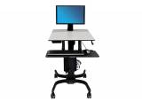         24" Ergotron WorkFit-C Single LD Sit-Stand Workstation (24-215-085)