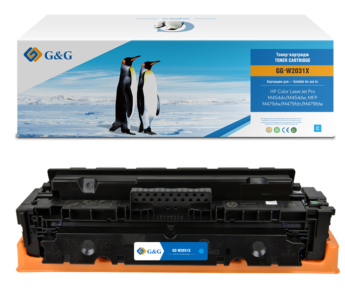 Cartridge G&G 415X  HP CLJ M454/M479,   (6 000.),  ( W2031X)