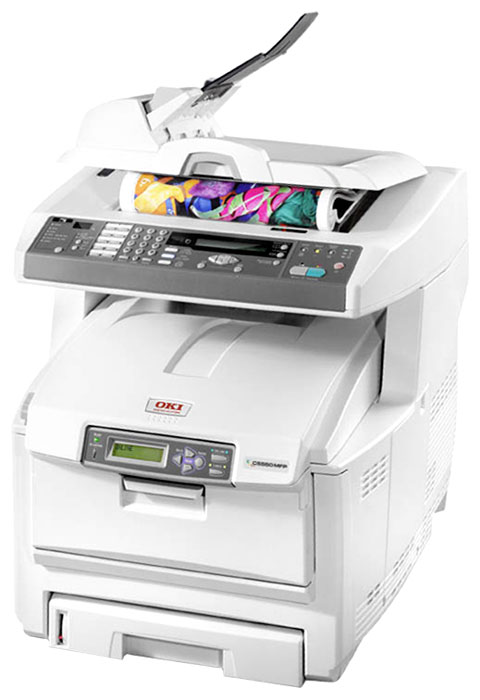  OKI C5550MFP 01192802, 01192804