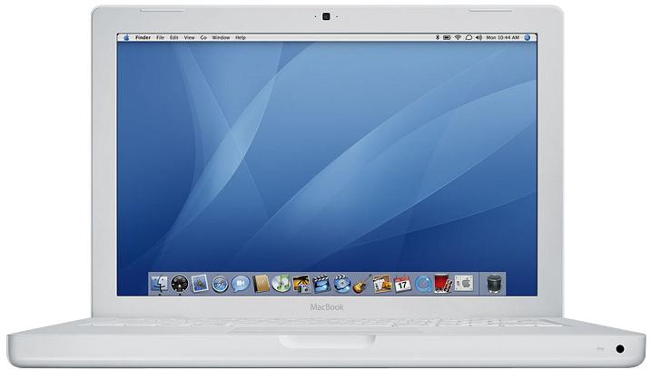  Apple MacBook White MB402 (2.1GHz/ Intel Core 2 Duo/1GB/120GB/Combo)