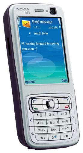   Nokia N73 Plum/silver