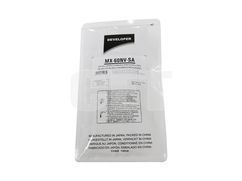  MX-60NVSA  SHARP MX-3050N/4050N/5070N/C3081R/C5081D (CET) CMY, 600, 400000 ., CET171010