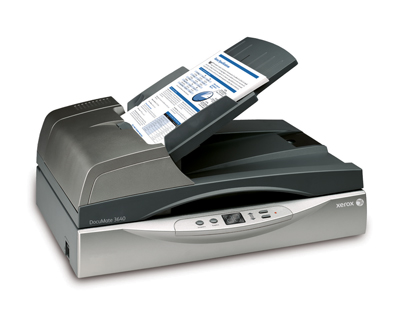  Xerox DocuMate 3640 Kofax VRS Pro