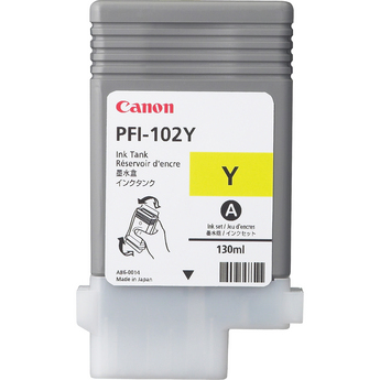  Canon PFI-102Y Yellow 130  (0898B001)