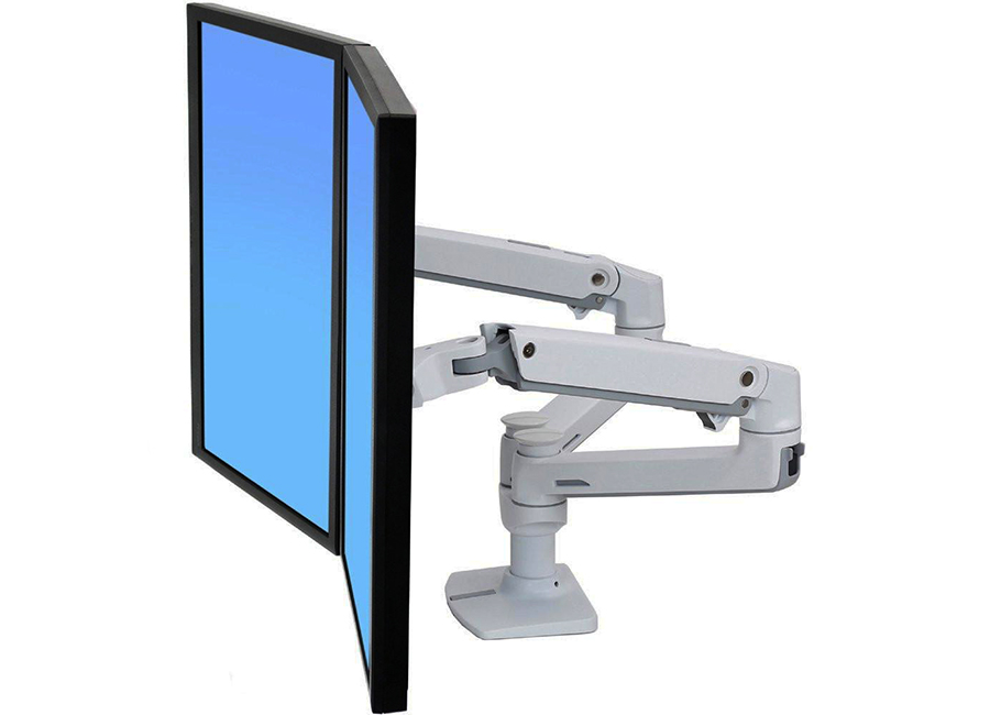      Ergotron LX Dual Side-by-Side Arm  (45-491-216)