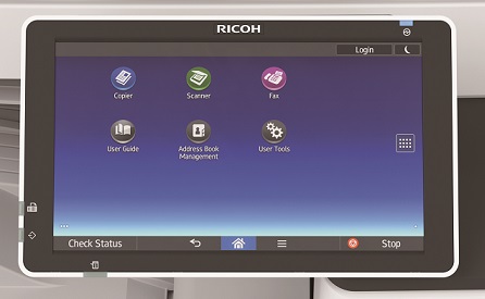 ���  Ricoh MP C4504SP