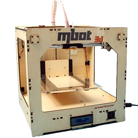 3D  MBot 3D Wood Double Head