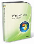 Windows Vista Home Basic SP1 32-bit English 1pk DSP OEI DVD, PartNumber 66G-02082