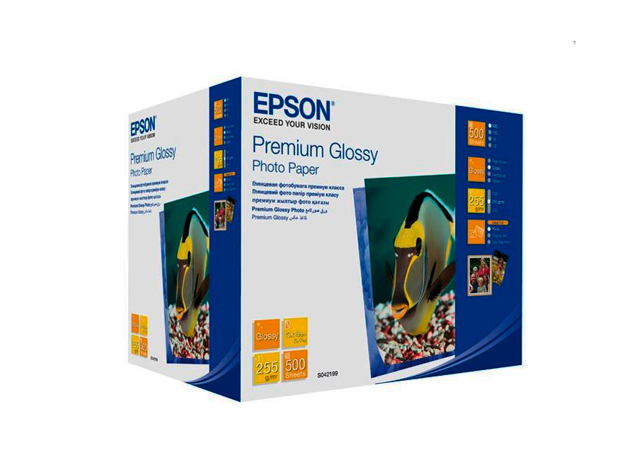  Epson Premium Semigloss Photo Paper A6, 255 /2, 500  (C13S042200)