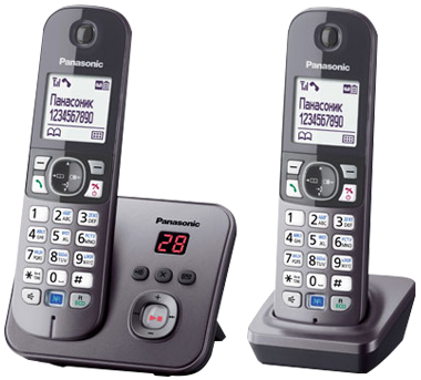  Panasonic KX-TG6822RUM