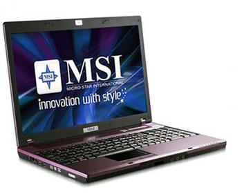�������  MSI Megabook EX600 RED EX600-029RU