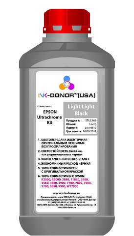  INK-DONOR UltraChrome K3 Light Light Black
