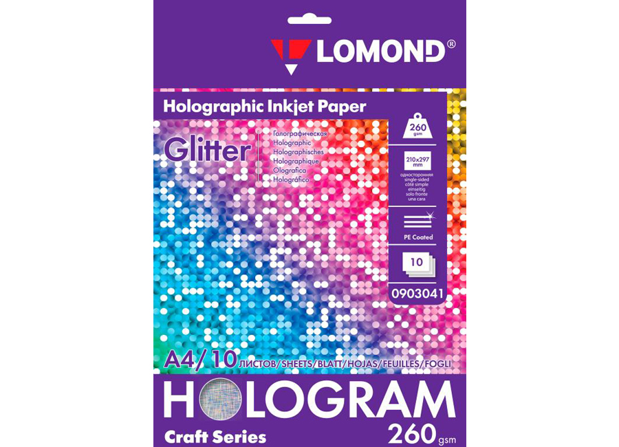  Lomond   , A4, 260 /2, 10 , , ,  Glitter (0903041)