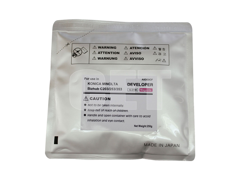 ��������� ��� KONICA MINOLTA Bizhub C200/C203/C253/C353 (CET) Magenta, 250�/���, 75000 ���., CET6826