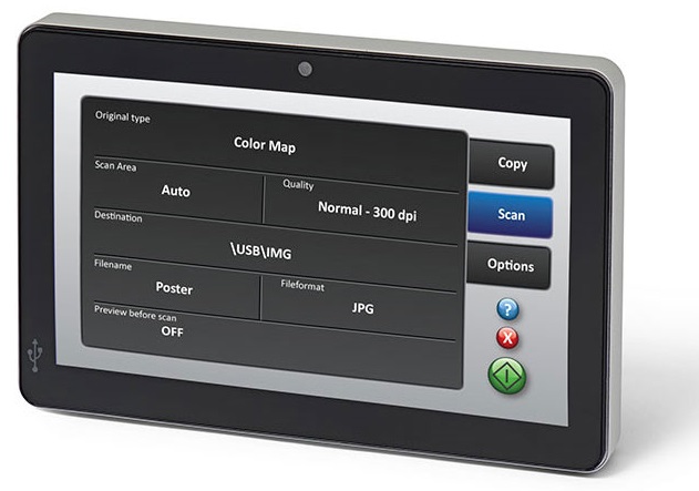 ���������� ������� (���)  Canon imagePROGRAF iPF605 + Contex IQ 24 MFP2GO