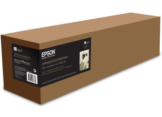       Epson Japanese Kozo Paper Thin 17 34 /2, 0.432x10 , 50.8  (C13S045599)