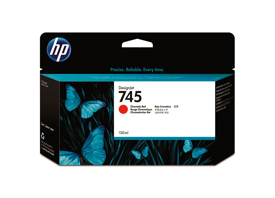     HP Designjet 745 Chromatic Red 130  (F9K00A)