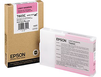  Epson T605C Light Magenta 110  (C13T605C00)