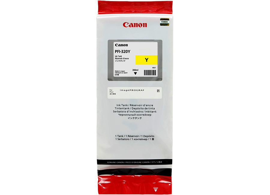 Картридж Canon PFI-320 Yellow 300 мл (2893C001)