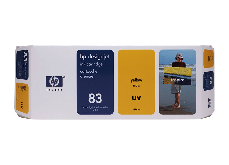  HP DesignJet 83 Yellow 680  (C4943A)